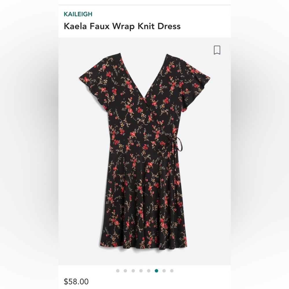 KAILEIGH
Kaela Faux Wrap Knit Dress
